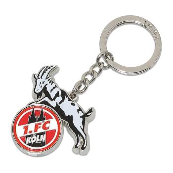1. FC Köln Schlüsselanhänger "Logo" mit Einkaufschip